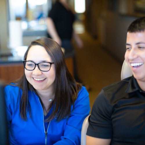 Staff Candids HWH Ortho 2020 Topeka KS Orthodontist 156 500x500 - My Teeth Moved! How Invisalign Can Restore Your Smile