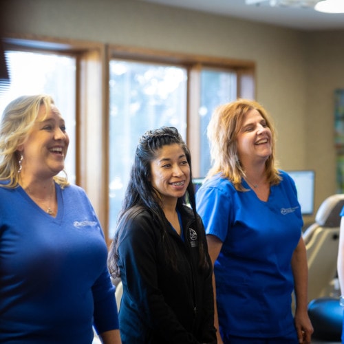 Staff Candids HWH Ortho 2020 Topeka KS Orthodontist 168 500x500 - What Does Team-Treating Mean for Our Patients?