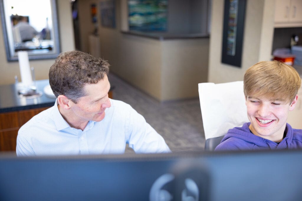 Doctor Candids HWH Orthodontics Hamilton Wilson Hendrickson Topeka KS 2023 255 1024x683 - Can You Get Cavities With Braces or Invisalign?