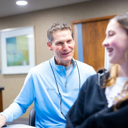 Doctor Candids HWH Orthodontics Hamilton Wilson Hendrickson Topeka KS 2023 500x500 - Meet Dr. Don Wilson | Your Orthodontist - WH Orthodontics