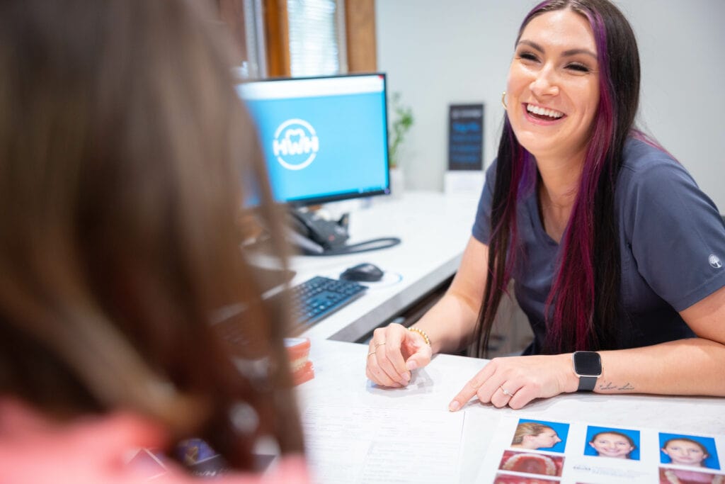 Staff Candids HWH Orthodontics Hamilton Wilson Hendrickson Topeka KS 2023 172 1024x683 - How Do Orthodontics Get Approved for Completion?
