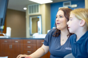 Getting Braces? Here's What to Expect First for Your Smile Staff Candids HWH Orthodontics Hamilton Wilson Hendrickson Topeka KS 2023 263 300x200 - Getting Braces? Here's What to Expect First for Your Smile